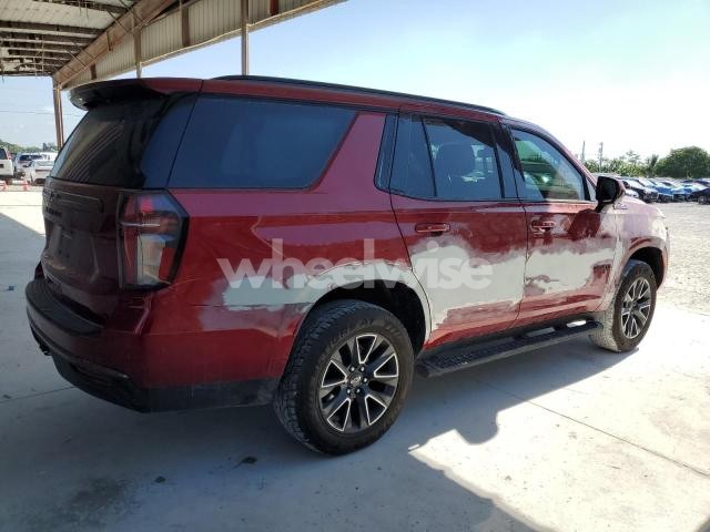 Photo 3 of 2022 CHEVROLET TAHOE K1500 Z71 (VIN 1GNSKPKD1NR149247)