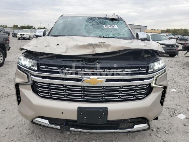 Photo 2 of 2021 CHEVROLET TAHOE K1500 PREMIER (VIN 1GNSKSKD2MR190617)