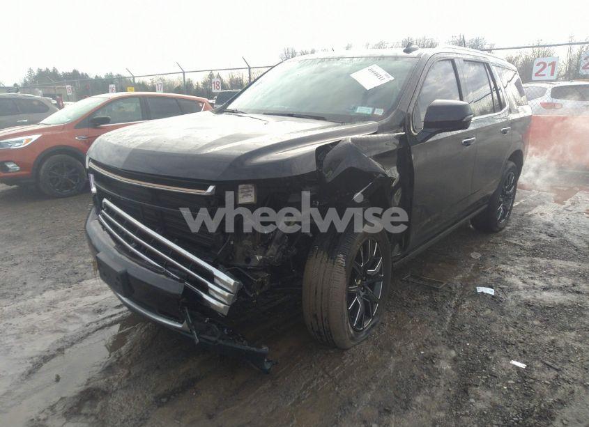 Photo 2 of 2021 Chevrolet Tahoe 4WD HIGH COUNTRY (VIN 1GNSKTKL3MR103854)