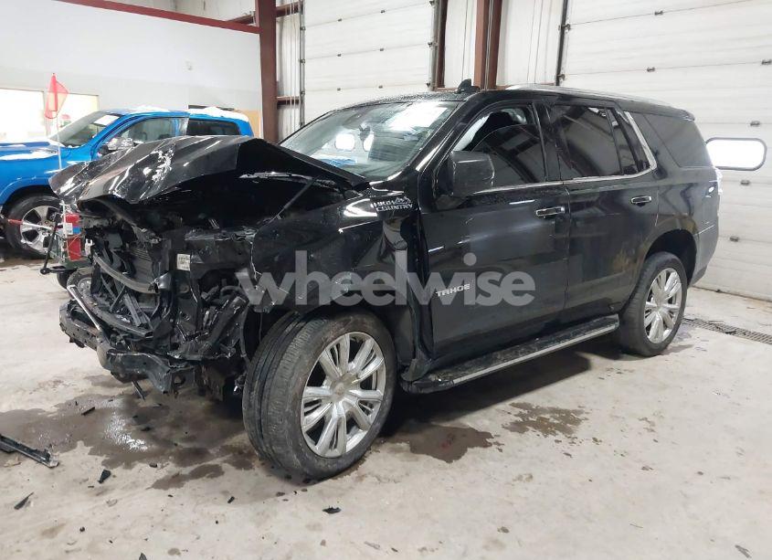 Photo 2 of 2022 Chevrolet Tahoe 4WD HIGH COUNTRY (VIN 1GNSKTKL5NR170909)