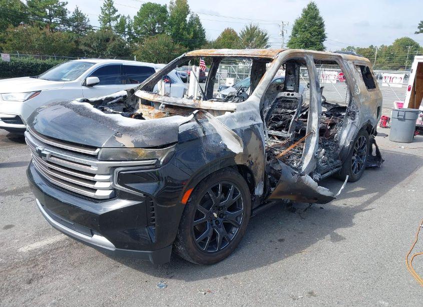 Photo 2 of 2021 Chevrolet Tahoe 4WD HIGH COUNTRY (VIN 1GNSKTKL7MR188729)