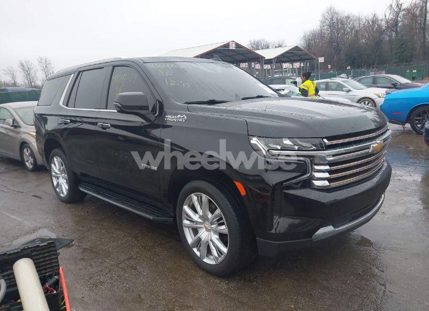 2022 Chevrolet Tahoe 4WD HIGH COUNTRY (VIN 1GNSKTKL7NR245402) main photo