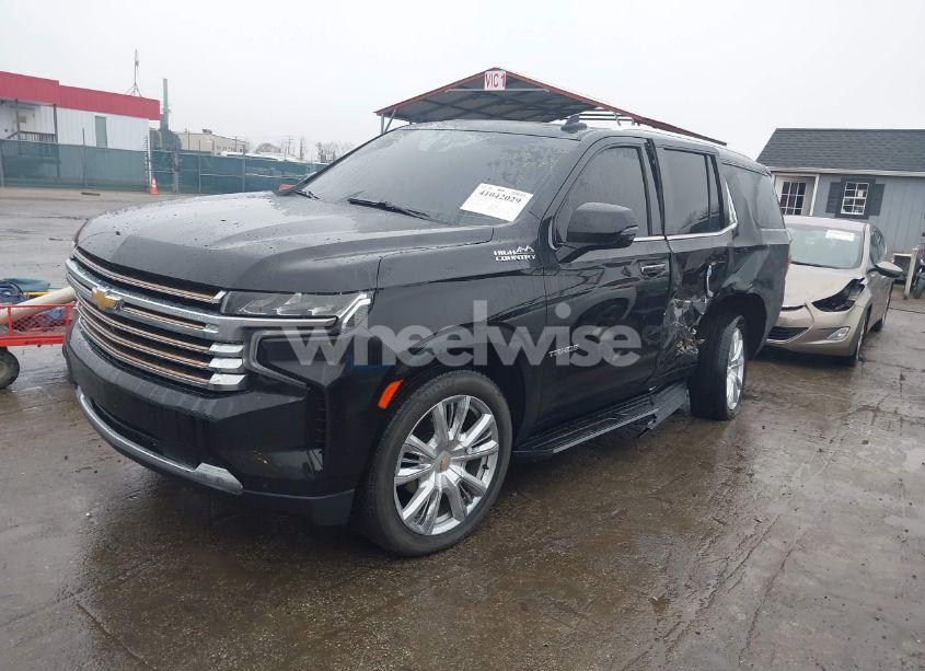 Photo 2 of 2022 Chevrolet Tahoe 4WD HIGH COUNTRY (VIN 1GNSKTKL7NR245402)