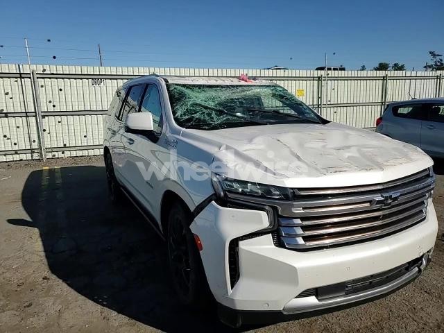 Photo 2 of 2023 CHEVROLET TAHOE K1500 HIGH COUNTRY (VIN 1GNSKTKL8PR371920)