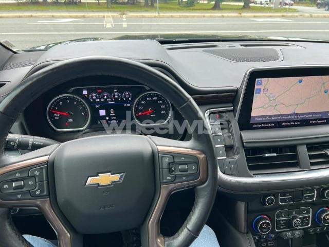 Photo 9 of 2021 CHEVROLET TAHOE K1500 HIGH COUNTRY (VIN 1GNSKTKLXMR122501)