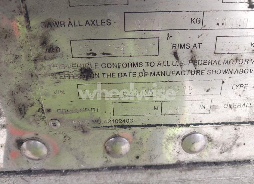 Photo 9 of 2011 Great Dane TRAILERS UNKNOWN (VIN 1GRAA0626BW703215)