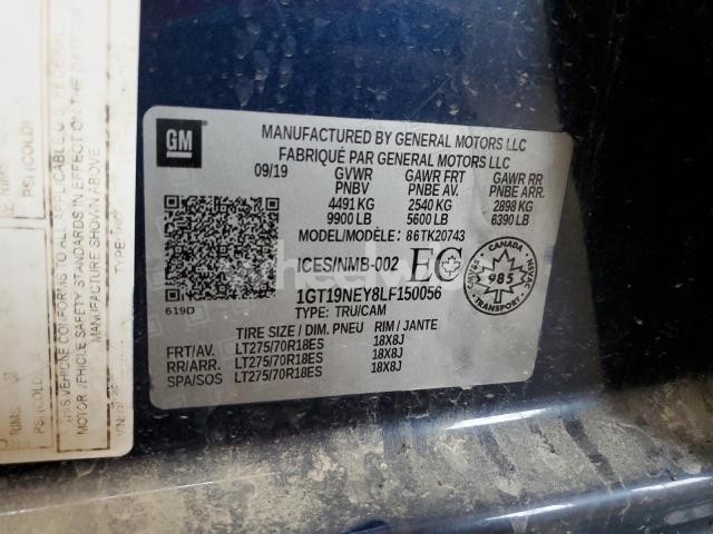 Photo 12 of 2020 GMC SIERRA K2500 SLT (VIN 1GT19NEY8LF150056)