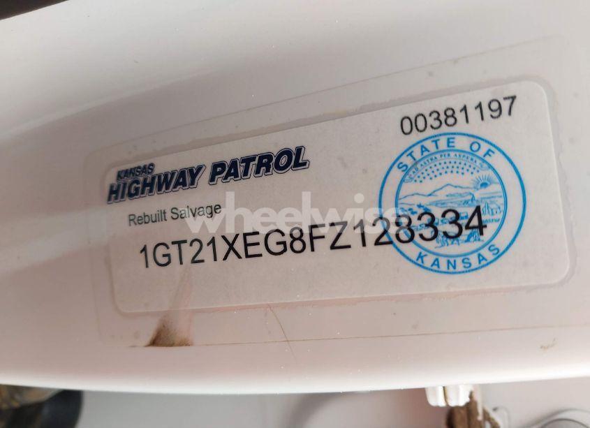 Photo 9 of 2015 Gmc Sierra 2500HD (VIN 1GT21XEG8FZ128334)