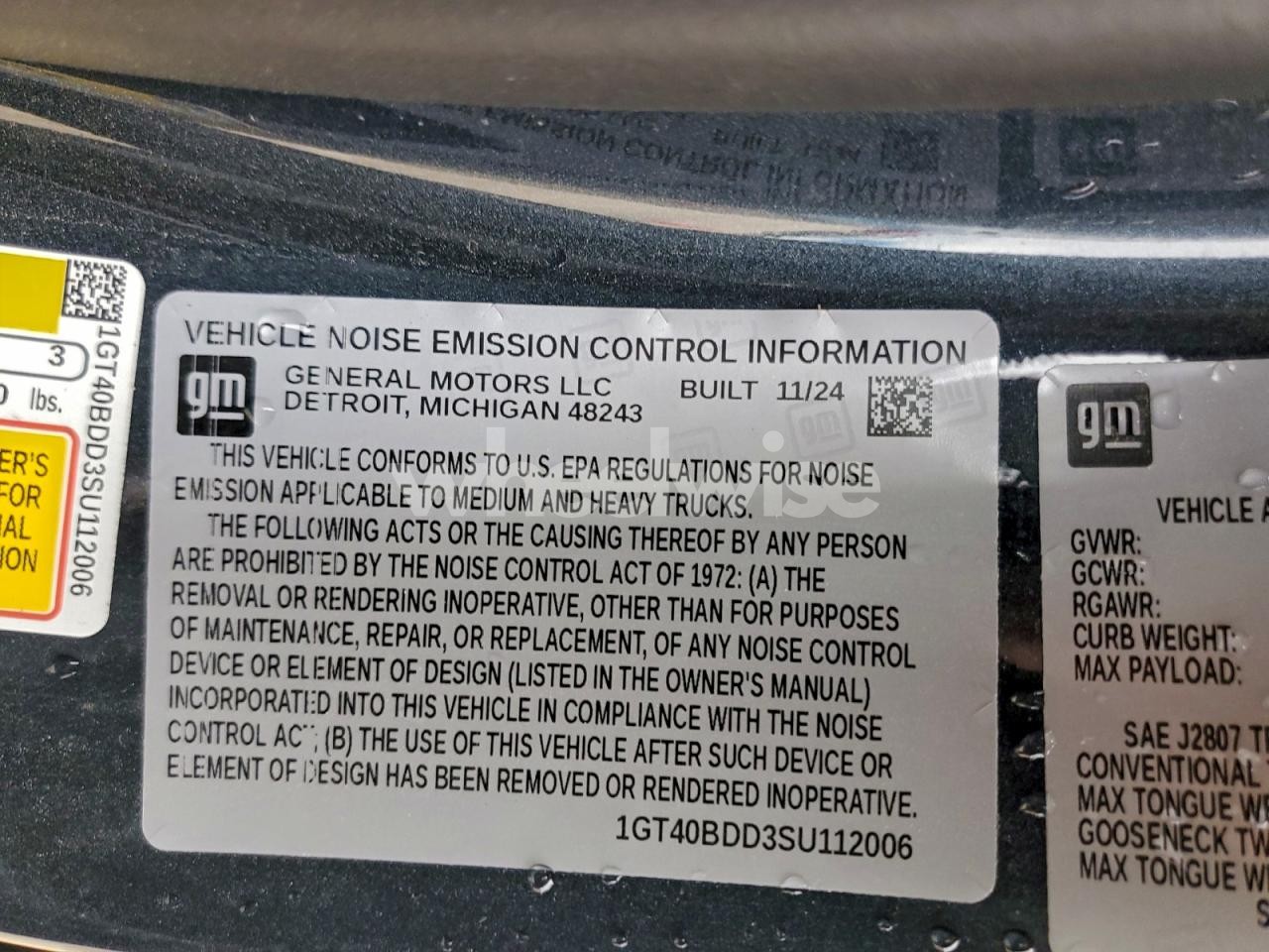 Photo 12 of 2025 GMC HUMMER PICKUP 2X (VIN 1GT40BDD3SU112006)