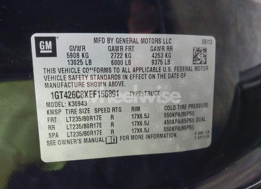 Photo 8 of 2014 Gmc Sierra 3500HD DENALI (VIN 1GT426C8XEF156891)