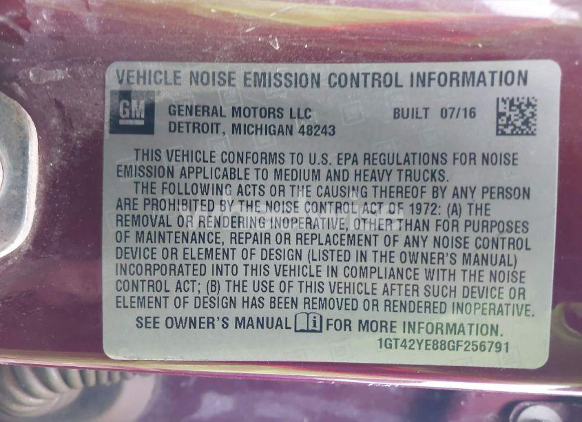 Photo 8 of 2016 Gmc Sierra 3500HD DENALI (VIN 1GT42YE88GF256791)