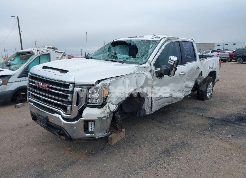 Photo 2 of 2022 Gmc Sierra 2500HD 4WD STANDARD BED SLT (VIN 1GT49NE76NF351977)