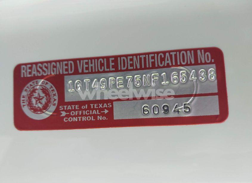 Photo 8 of 2022 Gmc Sierra 2500HD 4WD STANDARD BED AT4 (VIN 1GT49PE75NF165438)