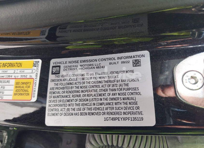 Photo 9 of 2023 Gmc Sierra 2500HD 4WD STANDARD BED AT4 (VIN 1GT49PEYXPF135119)