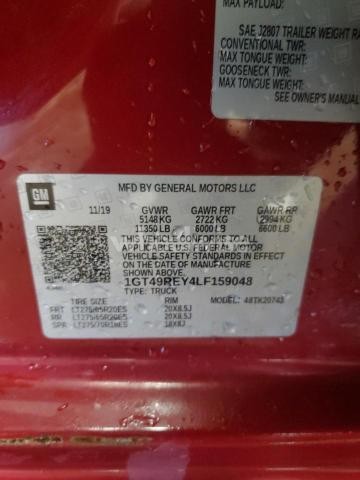 Photo 2 of 2020 GMC SIERRA K2500 DENALI (VIN 1GT49REY4LF159048)