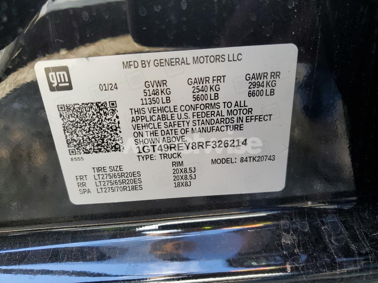 Photo 13 of 2024 GMC SIERRA K2500 DENALI (VIN 1GT49REY8RF326214)