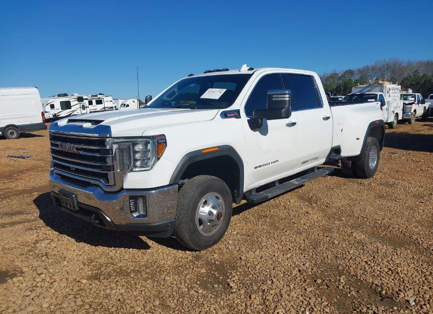 Photo 2 of 2021 Gmc Sierra 3500HD 4WD LONG BED SLT (VIN 1GT49UEYXMF132439)