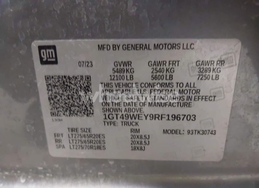 Photo 8 of 2024 Gmc Sierra 3500HD 4WD STANDARD BED DENALI (VIN 1GT49WEY9RF196703)