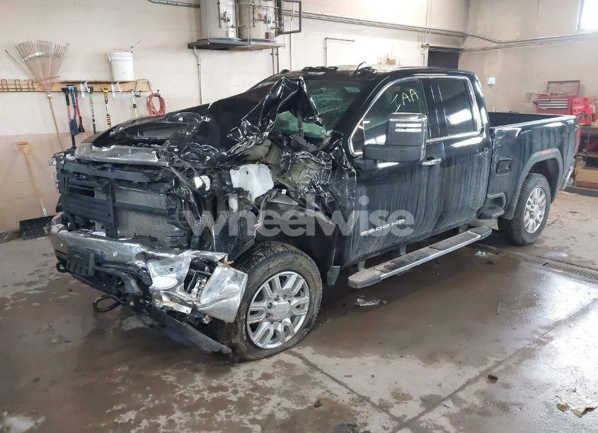 Photo 2 of 2022 Gmc Sierra 2500HD 4WD DOUBLE CAB STANDARD BED SLT (VIN 1GT59NE71NF265092)