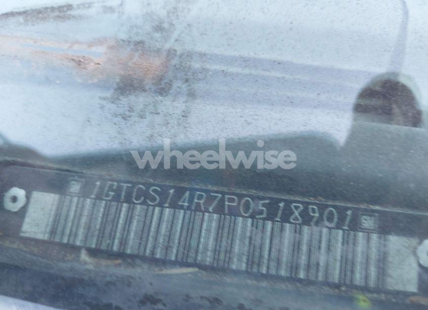 Photo 9 of 1993 Gmc Sonoma N/A (VIN 1GTCS14R7P0518901)