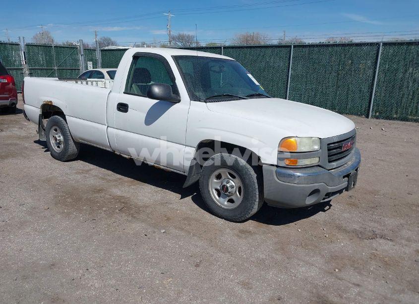 2004 Gmc Sierra 1500 WORK TRUCK (VIN 1GTEC14V34Z192105) main photo