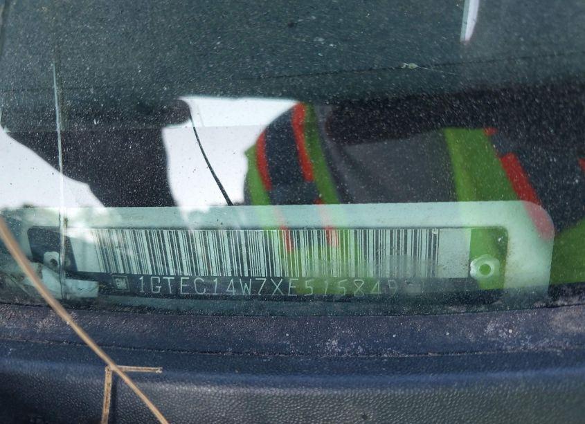 Photo 9 of 1999 Gmc Sierra 1500 SL (VIN 1GTEC14W7XE515849)