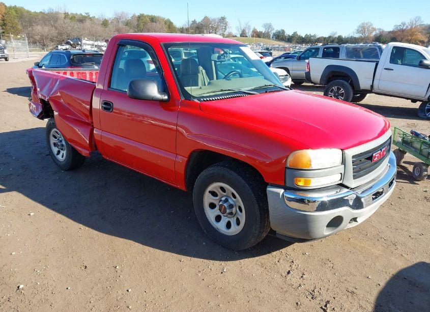 2005 Gmc Sierra 1500 WORK TRUCK (VIN 1GTEC14X15Z100654) main photo