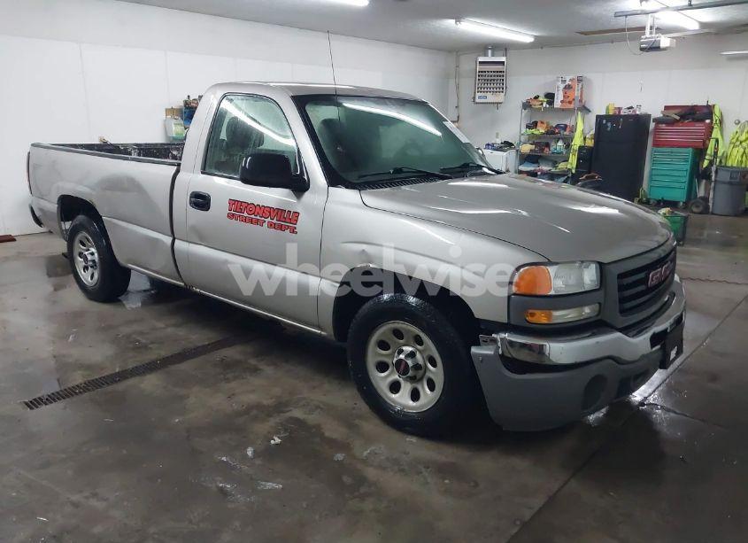 2005 Gmc Sierra 1500 WORK TRUCK (VIN 1GTEC14X55Z263355) main photo