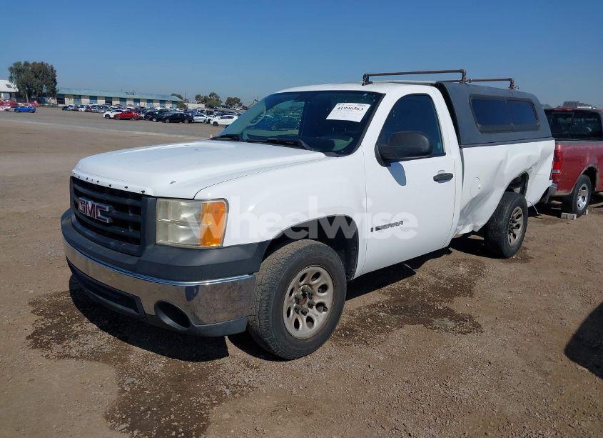 Photo 2 of 2008 Gmc Sierra 1500 WORK TRUCK (VIN 1GTEC14X68Z100542)