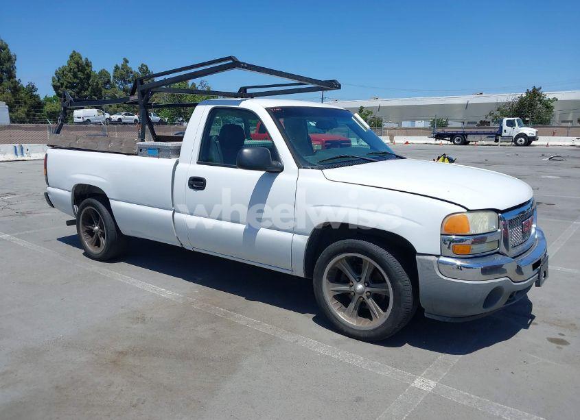 2005 Gmc Sierra 1500 WORK TRUCK (VIN 1GTEC14X75Z175455) main photo