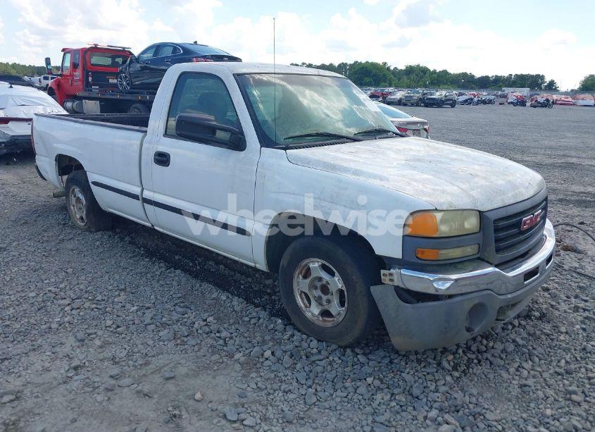 2003 Gmc Sierra 1500 WORK TRUCK (VIN 1GTEC14X93Z103377) main photo