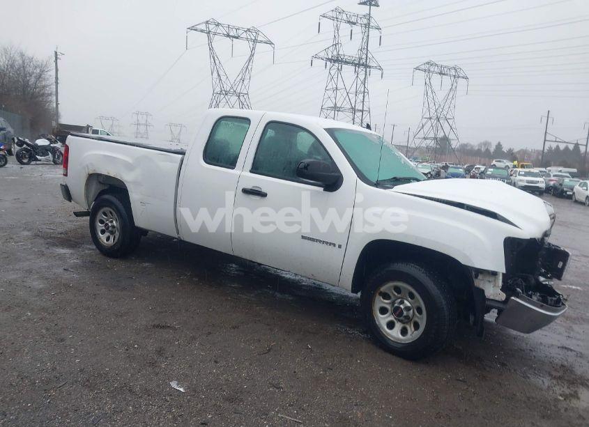 2009 Gmc Sierra 1500 WORK TRUCK (VIN 1GTEC19X09Z254559) main photo