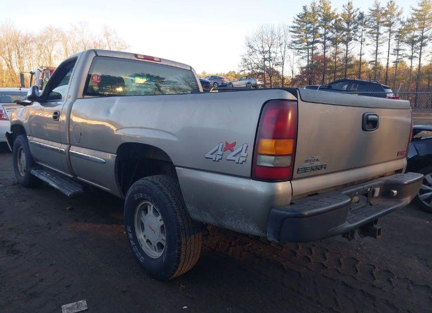 Photo 3 of 2001 Gmc Sierra 1500 SLE (VIN 1GTEK14V01Z174806)
