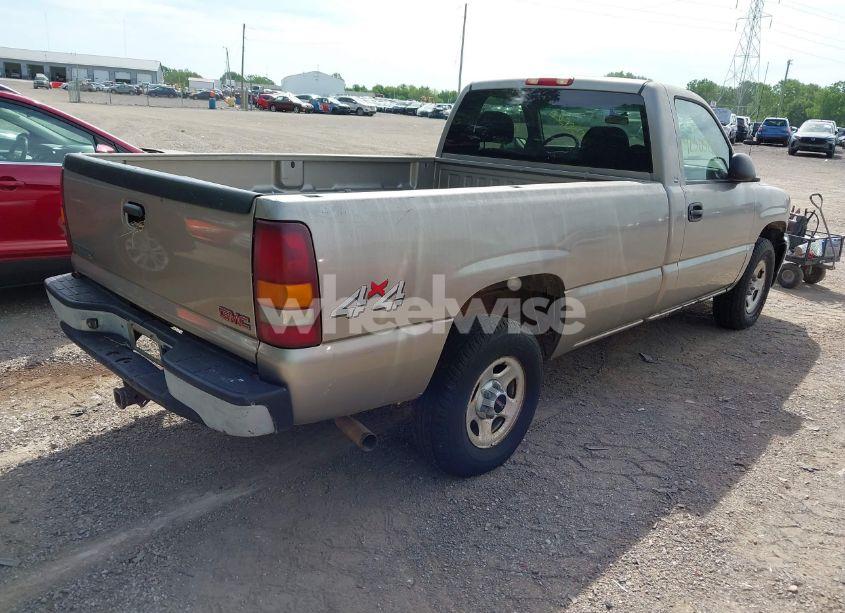 Photo 4 of 2001 Gmc Sierra 1500 SL (VIN 1GTEK14V51E119596)