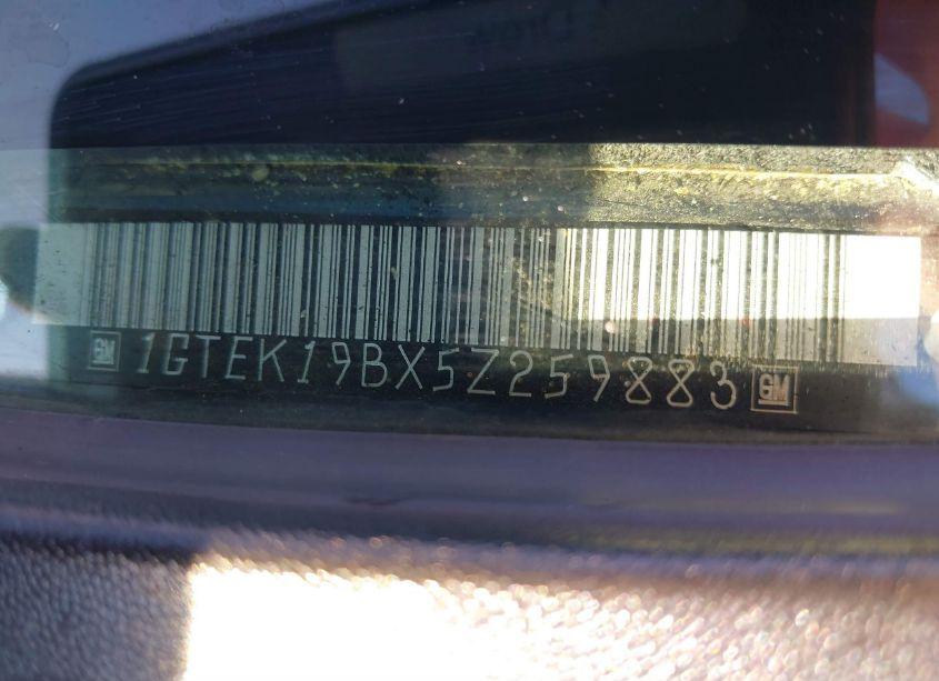 Photo 9 of 2005 Gmc Sierra 1500 SLT (VIN 1GTEK19BX5Z259883)