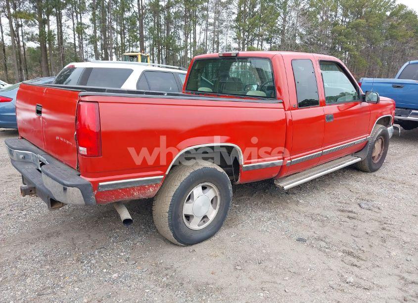 Photo 4 of 1999 Gmc Sierra 1500 SLE (VIN 1GTEK19R7XR501920)