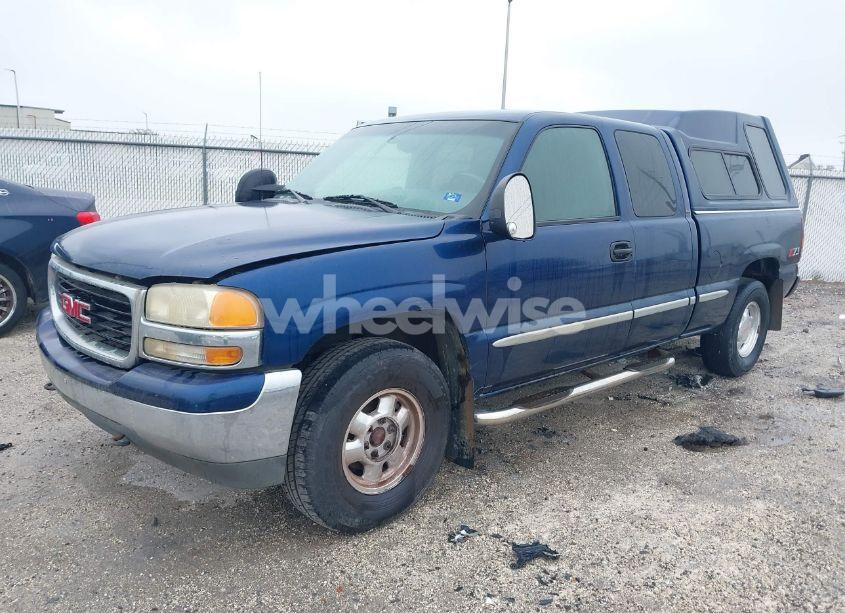 Photo 2 of 2001 Gmc Sierra 1500 SLE (VIN 1GTEK19T11E156023)