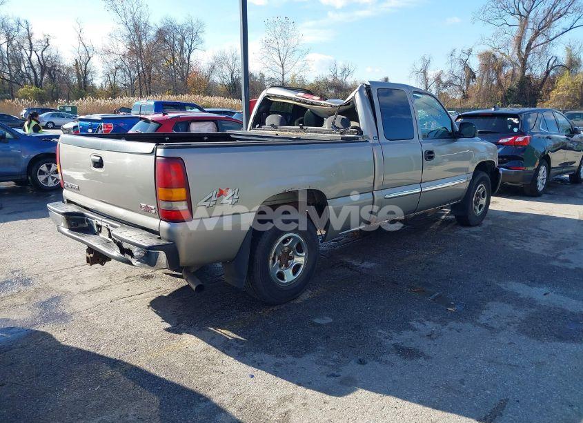 Photo 4 of 2003 Gmc Sierra 1500 SLE (VIN 1GTEK19T63E253740)