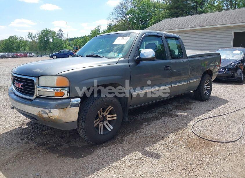 Photo 2 of 2001 Gmc Sierra 1500 SLE (VIN 1GTEK19V81E220303)