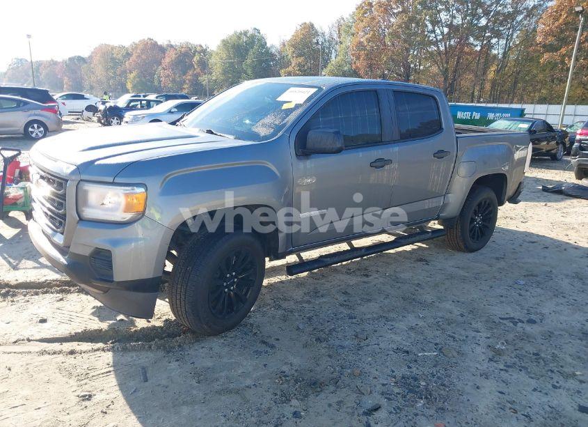 Photo 2 of 2021 Gmc Canyon 2WD SHORT BOX ELEVATION STANDARD (VIN 1GTG5BEN9M1110545)
