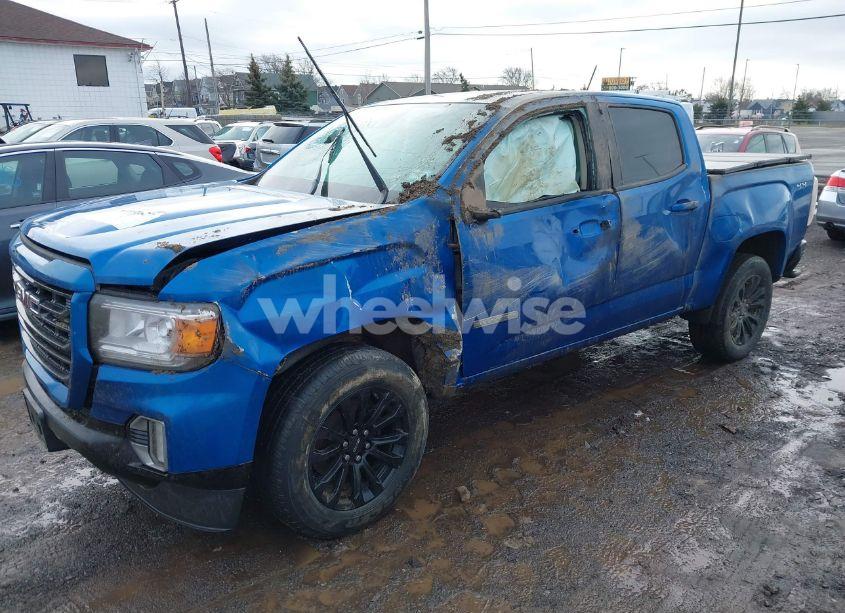 Photo 2 of 2021 Gmc Canyon 4WD SHORT BOX ELEVATION (VIN 1GTG6CEN1M1245554)