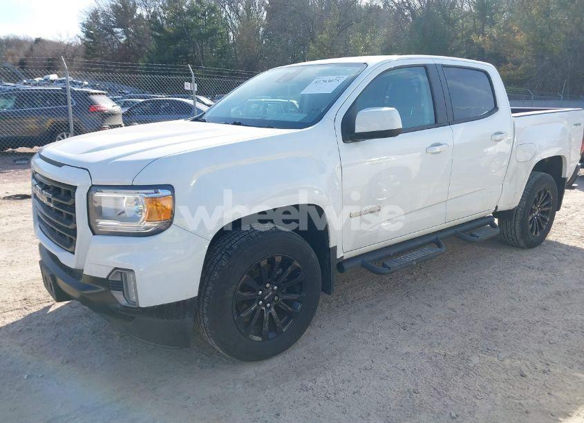 Photo 2 of 2021 Gmc Canyon 4WD SHORT BOX ELEVATION (VIN 1GTG6CEN2M1135306)