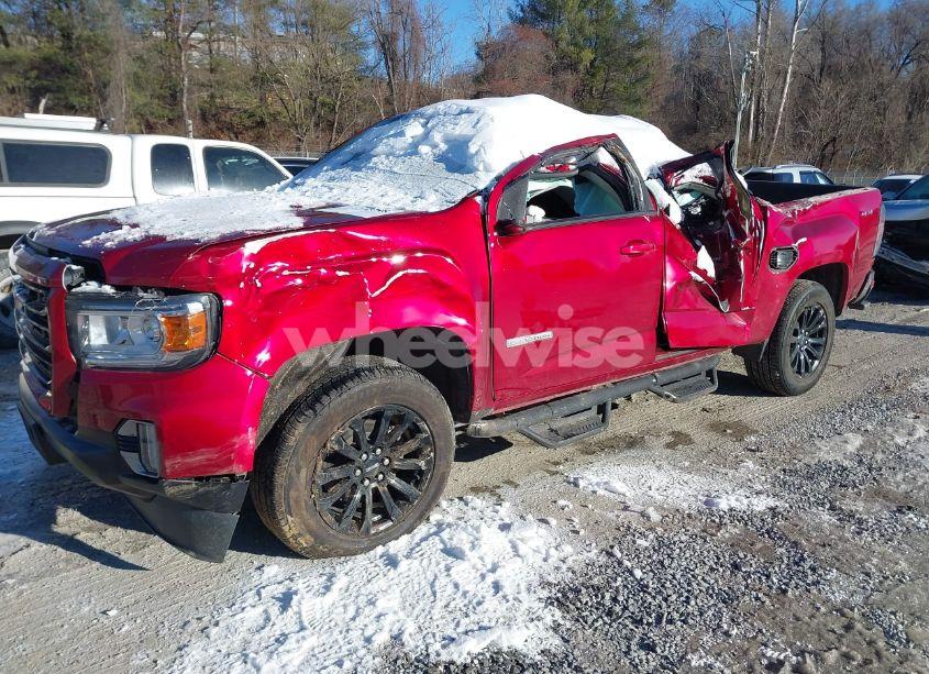 Photo 2 of 2021 Gmc Canyon (VIN 1GTG6CEN6M1276797)