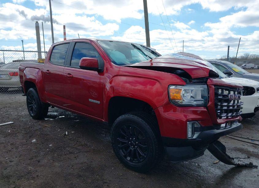 2021 Gmc Canyon 4WD SHORT BOX ELEVATION (VIN 1GTG6CEN8M1219646) main photo