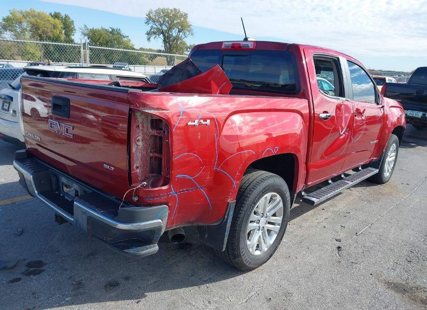 Photo 4 of 2016 Gmc Canyon SLT (VIN 1GTG6DE33G1302779)