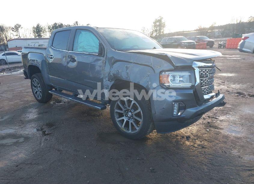 2021 Gmc Canyon 4WD SHORT BOX DENALI (VIN 1GTG6EEN2M1123409) main photo