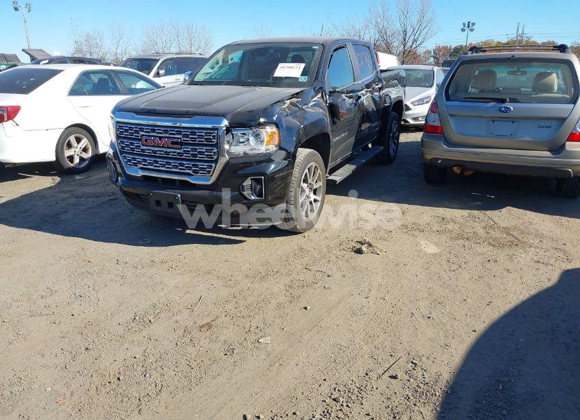Photo 2 of 2021 Gmc Canyon 4WD SHORT BOX DENALI (VIN 1GTG6EEN9M1240596)