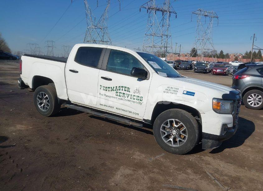 2021 Gmc Canyon 4WD SHORT BOX AT4 - LEATHER (VIN 1GTG6FEN0M1279289) main photo