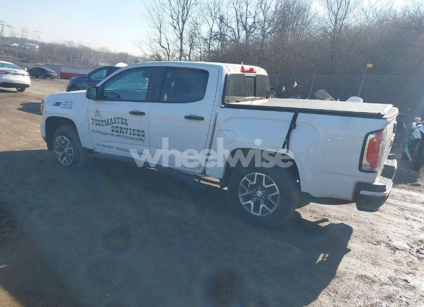 Photo 3 of 2021 Gmc Canyon 4WD SHORT BOX AT4 - LEATHER (VIN 1GTG6FEN0M1279289)