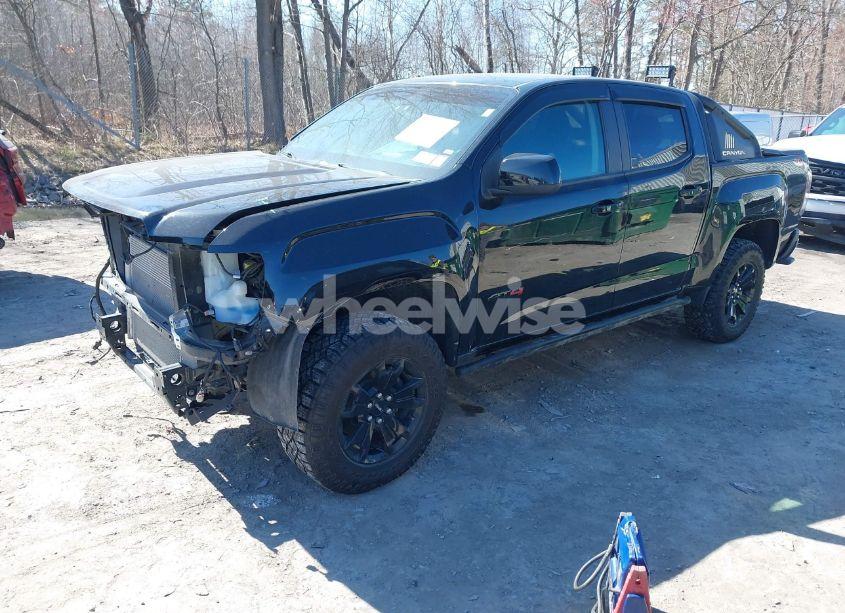 Photo 2 of 2021 Gmc Canyon 4WD SHORT BOX AT4 - LEATHER (VIN 1GTG6FEN4M1255075)